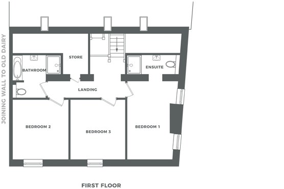 Floor plan of Old Stables