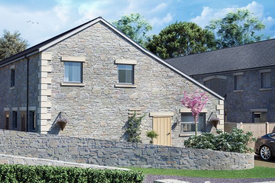 Exterior shot of Old Stables at Daffodil Homes