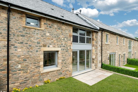 Exterior shot of Barn Owl Cottage at Sillfield Howe, Cumbria